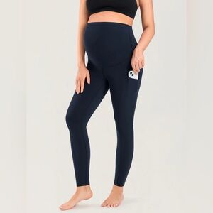 Natrelax® Maternity Leggings with Pockets 25"